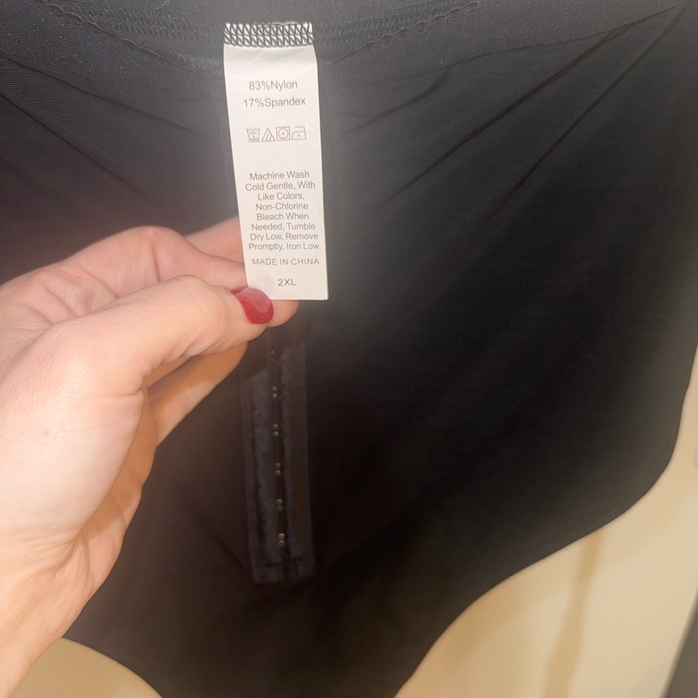 Black High-Waisted Shapewear
